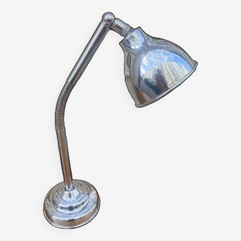 Lampe de bureau articulée, chrome, 1960