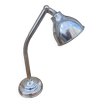 Lampe de bureau articulée, chrome, 1960