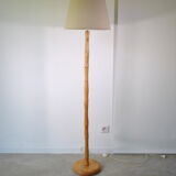 Wooden floor lamp 1970