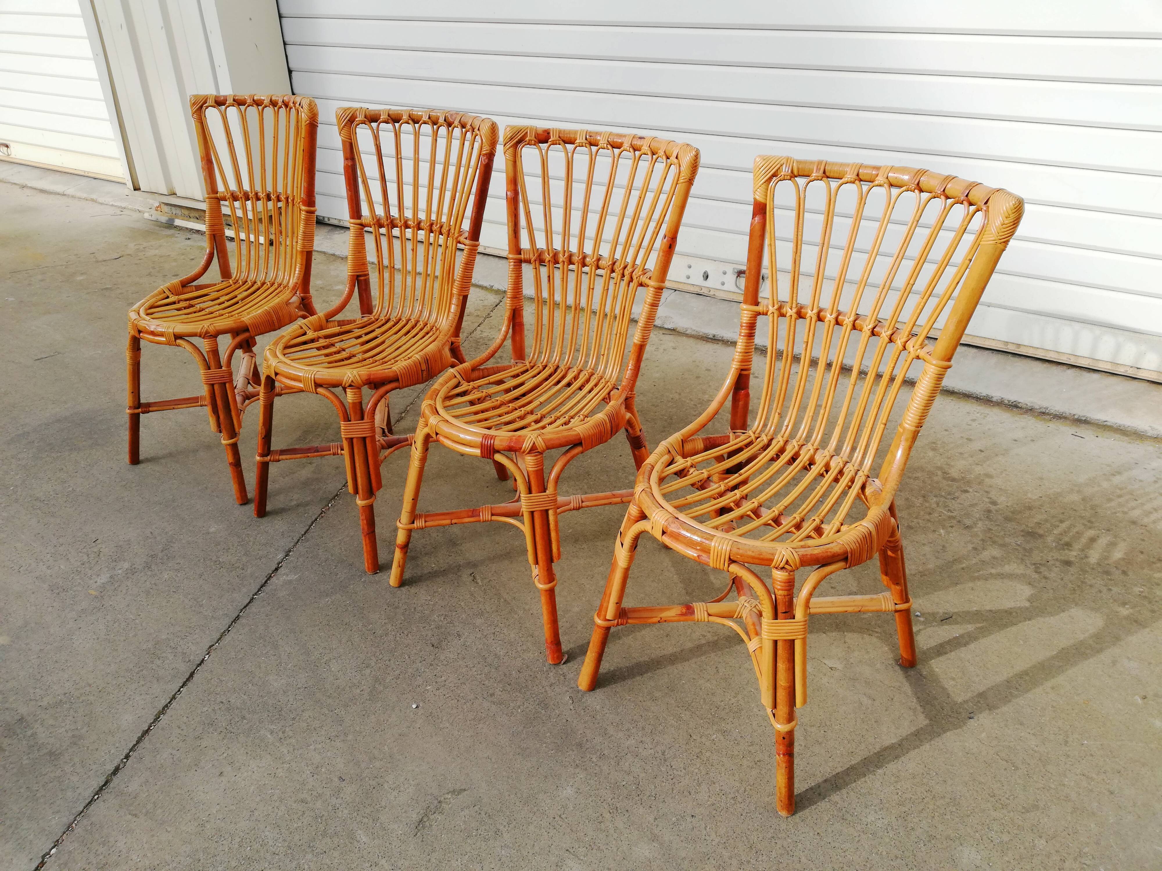 Rattan chairs