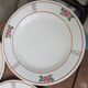 9 old flat plates in Salins ironstone model Nénuphar 24.5cm