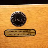 Danish teak chest of drawers, 4 drawers by Arne Vodder for Sibast 1960.