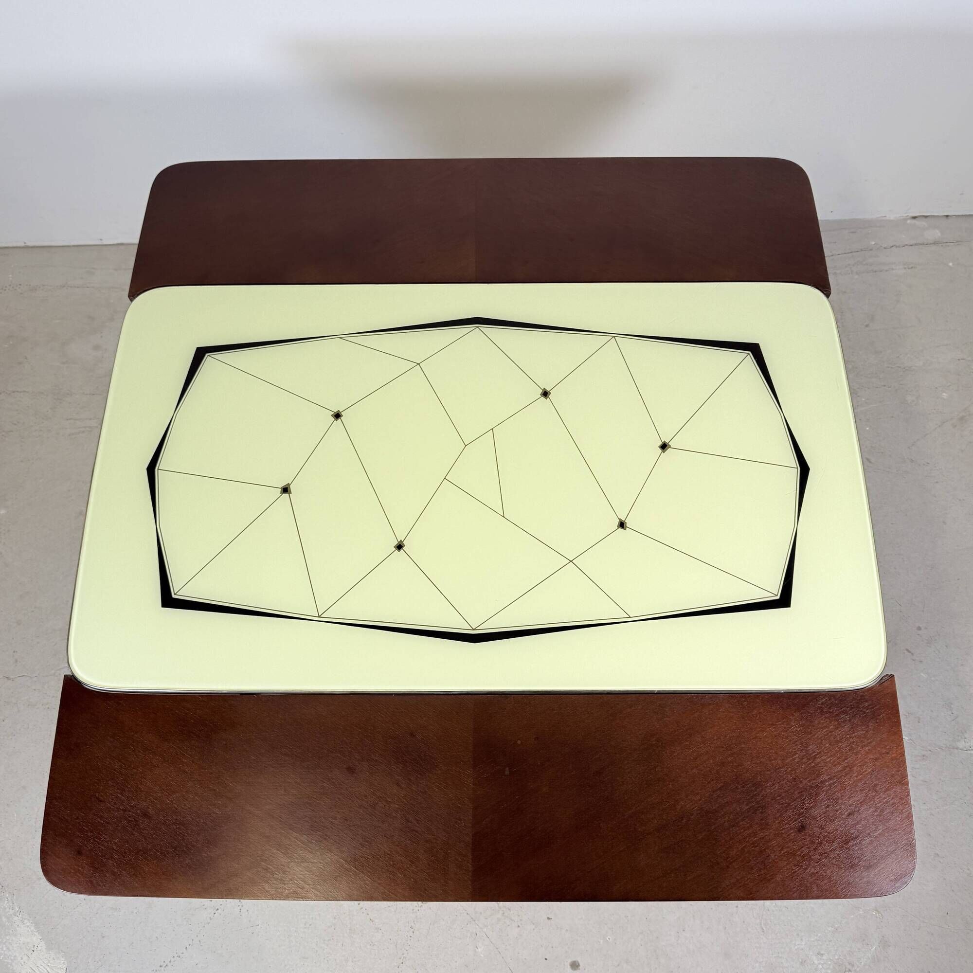 Mid-Century Height-Adjustable 'Kurbeltisch' Dining & Coffee Table – 1950s