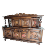 Buffet with a pediment, 2 bodies