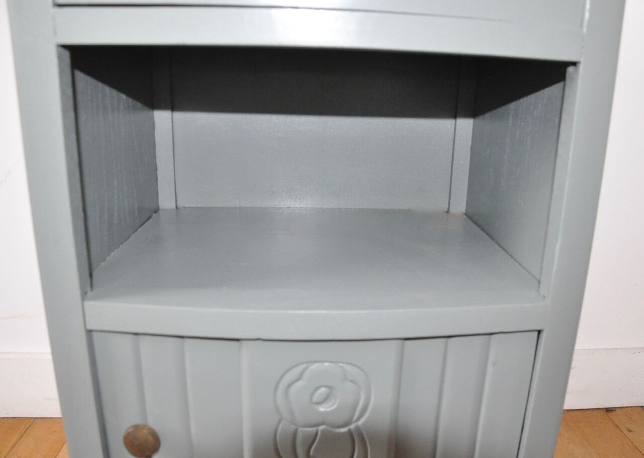 Art deco bedside table