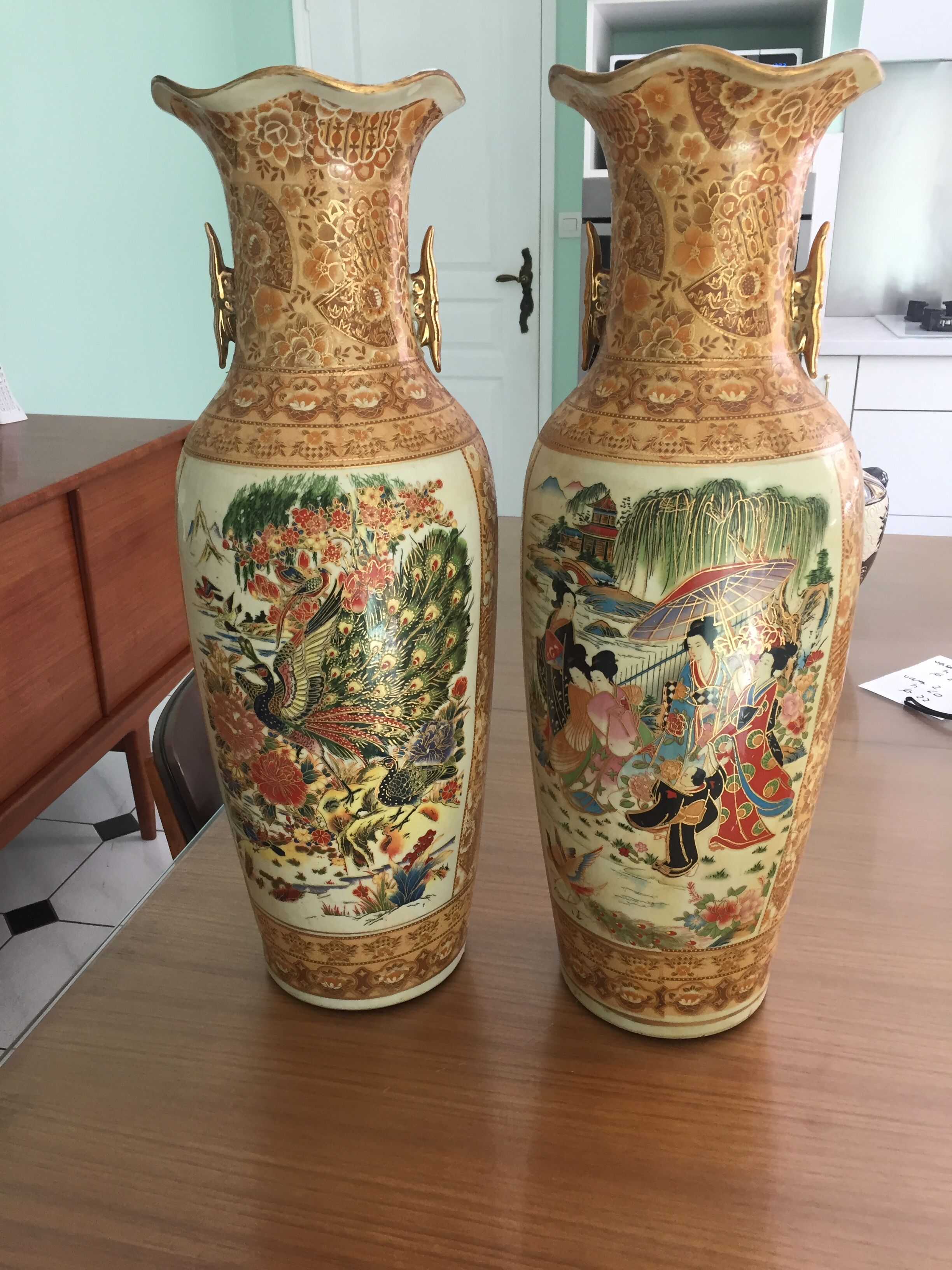 Pair of vases