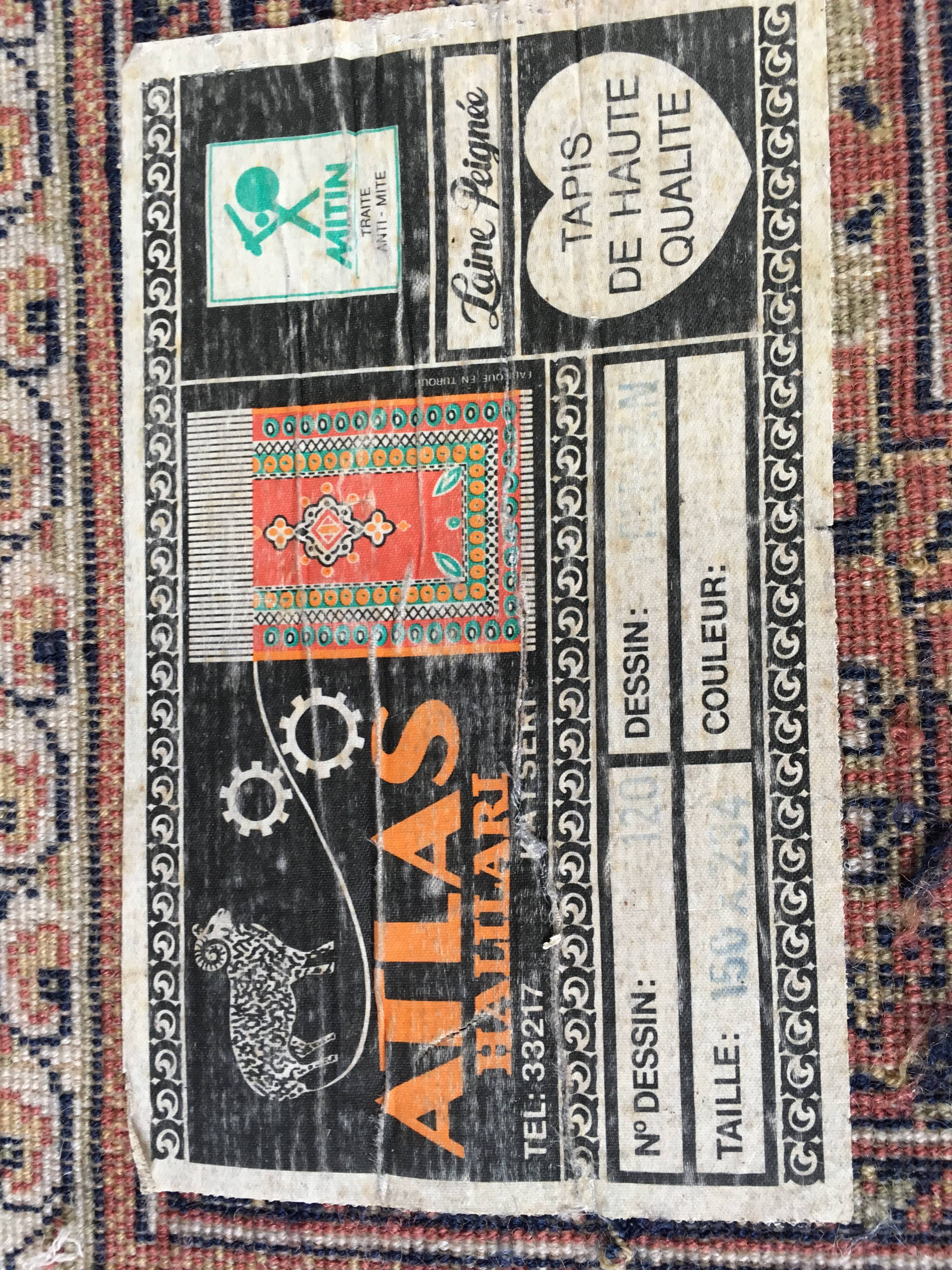 Carpet vintage 150 x 250 cm