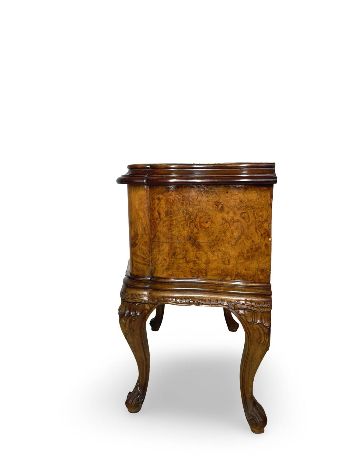 Italian Chippendale bed side tables/nightstands, 1940s/1950s.