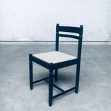 Italian design dining chair from the 1960s, set of 4.