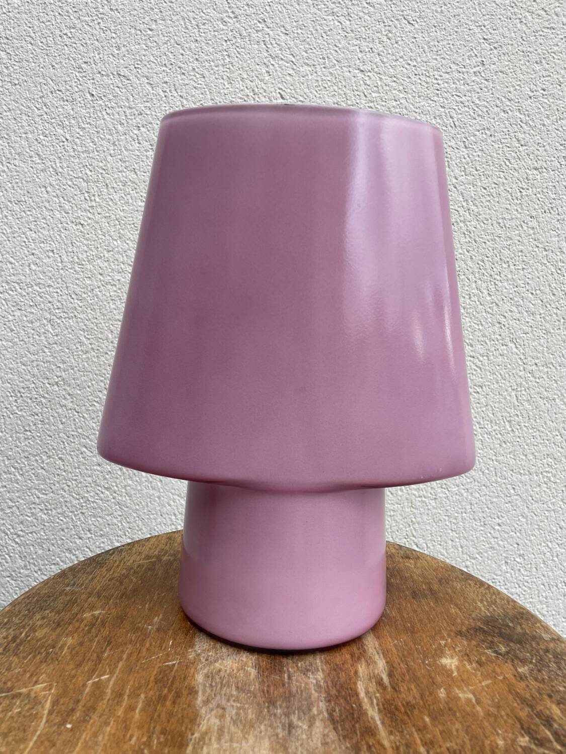 Vintage Habitat mushroom lamp
