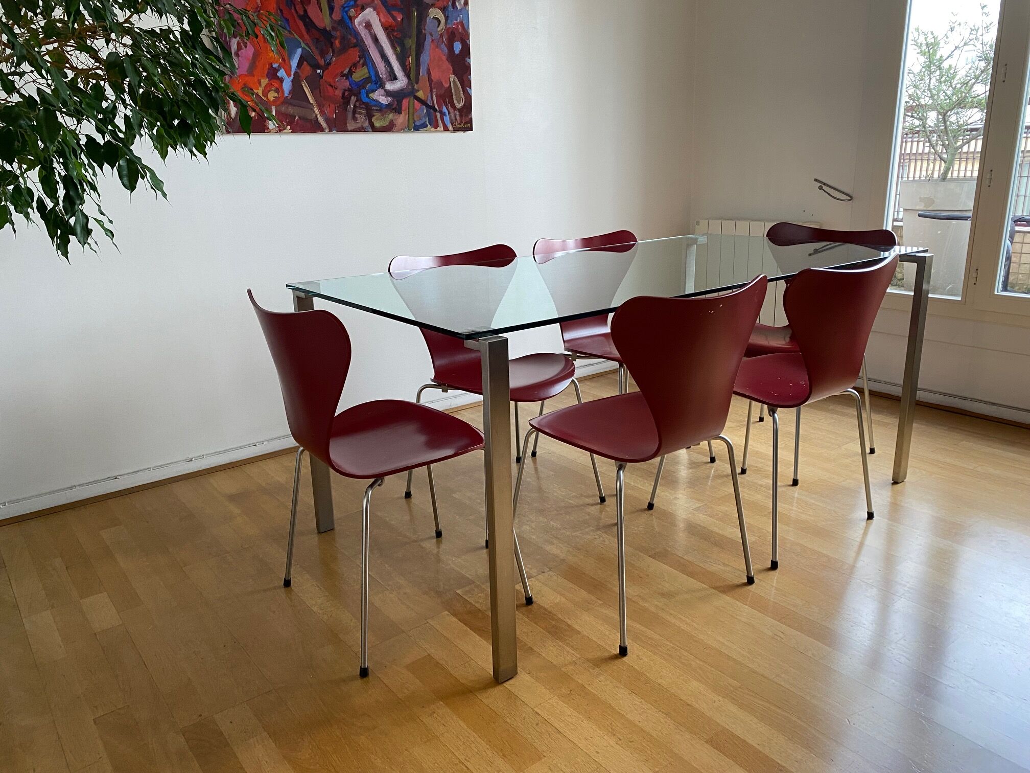 Chaise serie 7 d'Arne Jacobsen pour Fritz Hansen