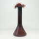 Mid-century modern vase, glass, Poland, 1970s