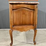 Walnut Sauté Crossbow Commode, Louis XV style – Early 20th century