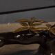 Striking mid 20thc belgian bonsai tree coffee table, willy daro c.1970