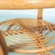 1960s round rattan coffee table, Rohé Noordwolde