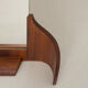 Art deco mirror cabinet with storage