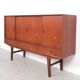 Danish design teak highboard, 1960s