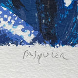 Original lithograph gérard pasquier – numbered and signed