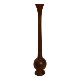 Scandinavian wooden soliflore vase