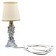 Charming Table Lamp in Rostrato Murano Glass Vase for Barovier & Toso, 1940s