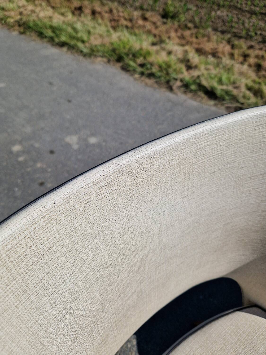 Set of 2 barrel chairs from the 60s