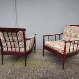 Scandinavian Skrindan armchairs by Kerstin Hörlin-Holmquist for OPE Möbler