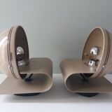 Pair of Guzzini wall sconces - "Bugia" Giuseppe Cormio