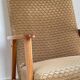 Pair of Manucere armchairs with vintage compass legs