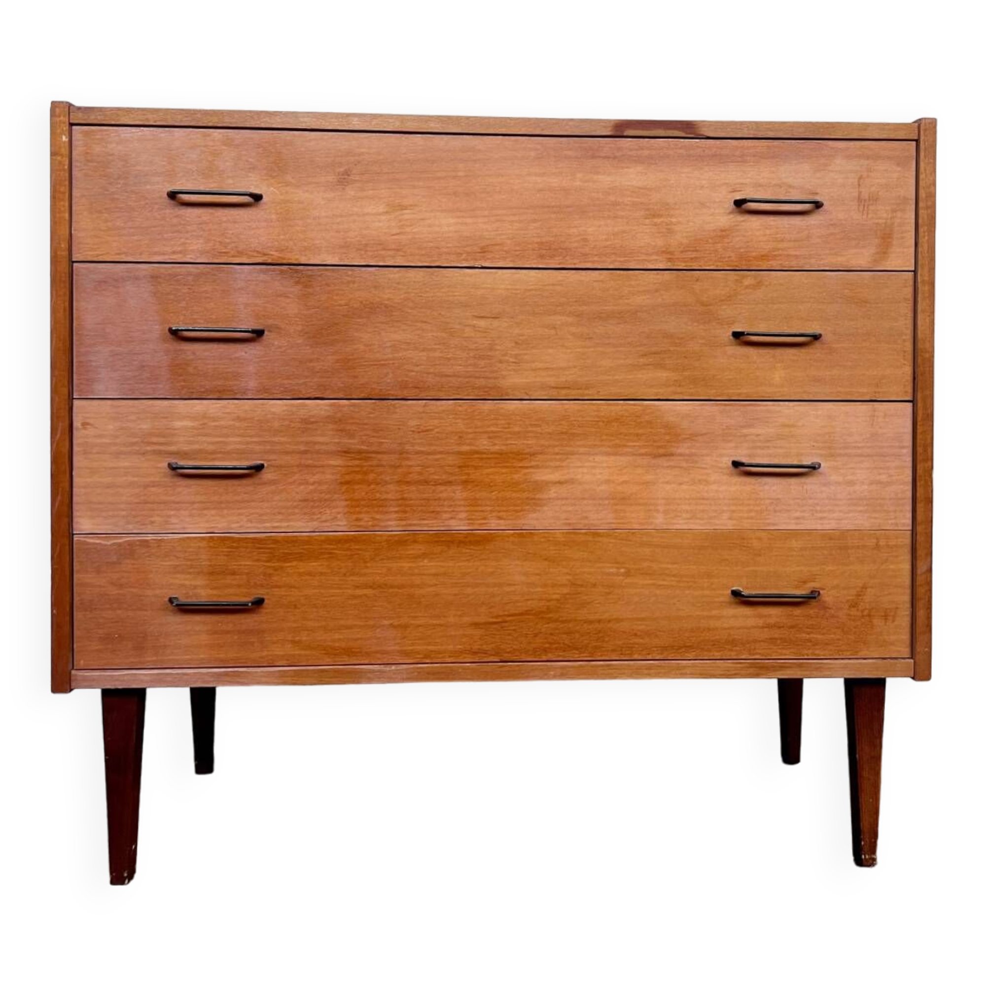 Commode en teck vintage