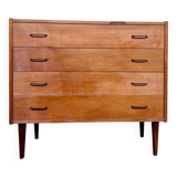 Vintage teak chest of drawers