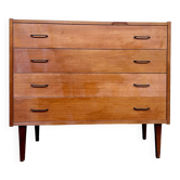 Commode en teck vintage