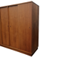 Scandinavian wardrobe in teak made in Denmark