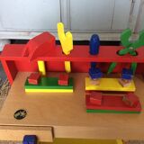 Child wooden workbench