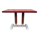 Vintage bistro table with bakelite top