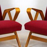 Mid-Century Armchairs from Tatra, 1960s, Set of 2