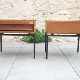 Pair of 60s bedside tables