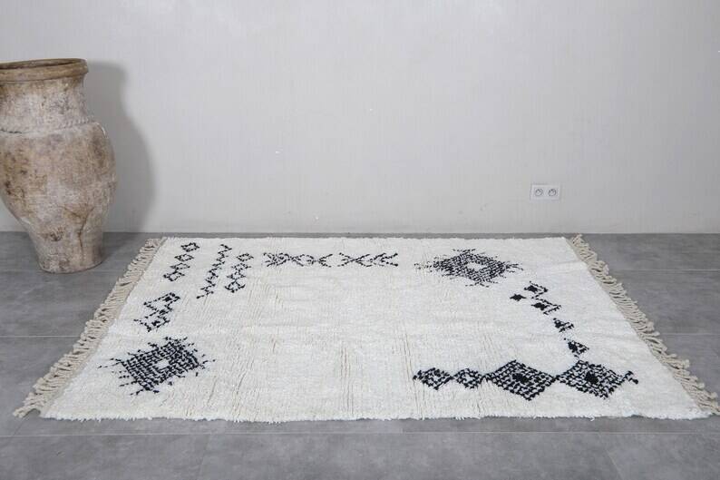 Cream Moroccan rug 150/250cm