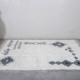 Cream Moroccan rug 150/250cm