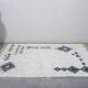 Cream Moroccan rug 150/250cm