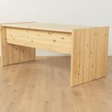 Solid wood desk from the 1980s