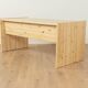 Solid wood desk from the 1980s