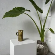 Jacques Blin: Yellow glazed ceramic jug