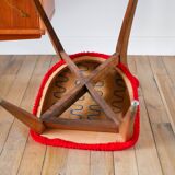 Red toupee chair, 1950