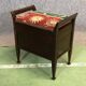 Early twentieth mahogany piano stool