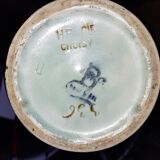 Vase ancien faience de Choisy 19eme