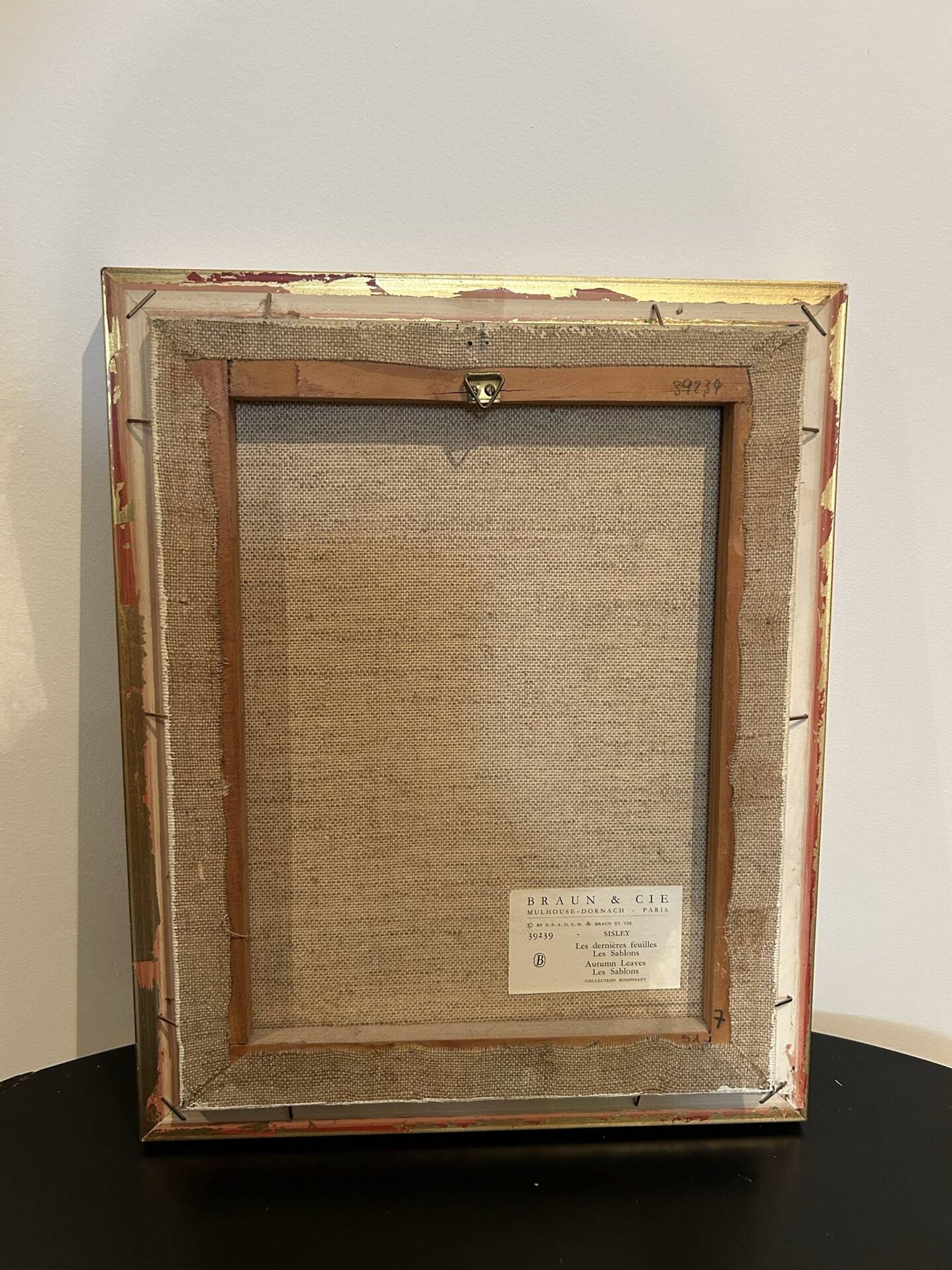 Les dernières feuilles de Sisley