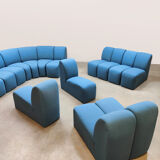 Rare Dutch vintage design modular 'Mississippi' sofa Pierre Paulin Artifort