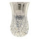 Duo de vases à facettes en cristal d’Arques