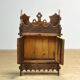 Pine folk art cabinet, circa 1920