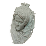 Billiard corner, bronze door knocker